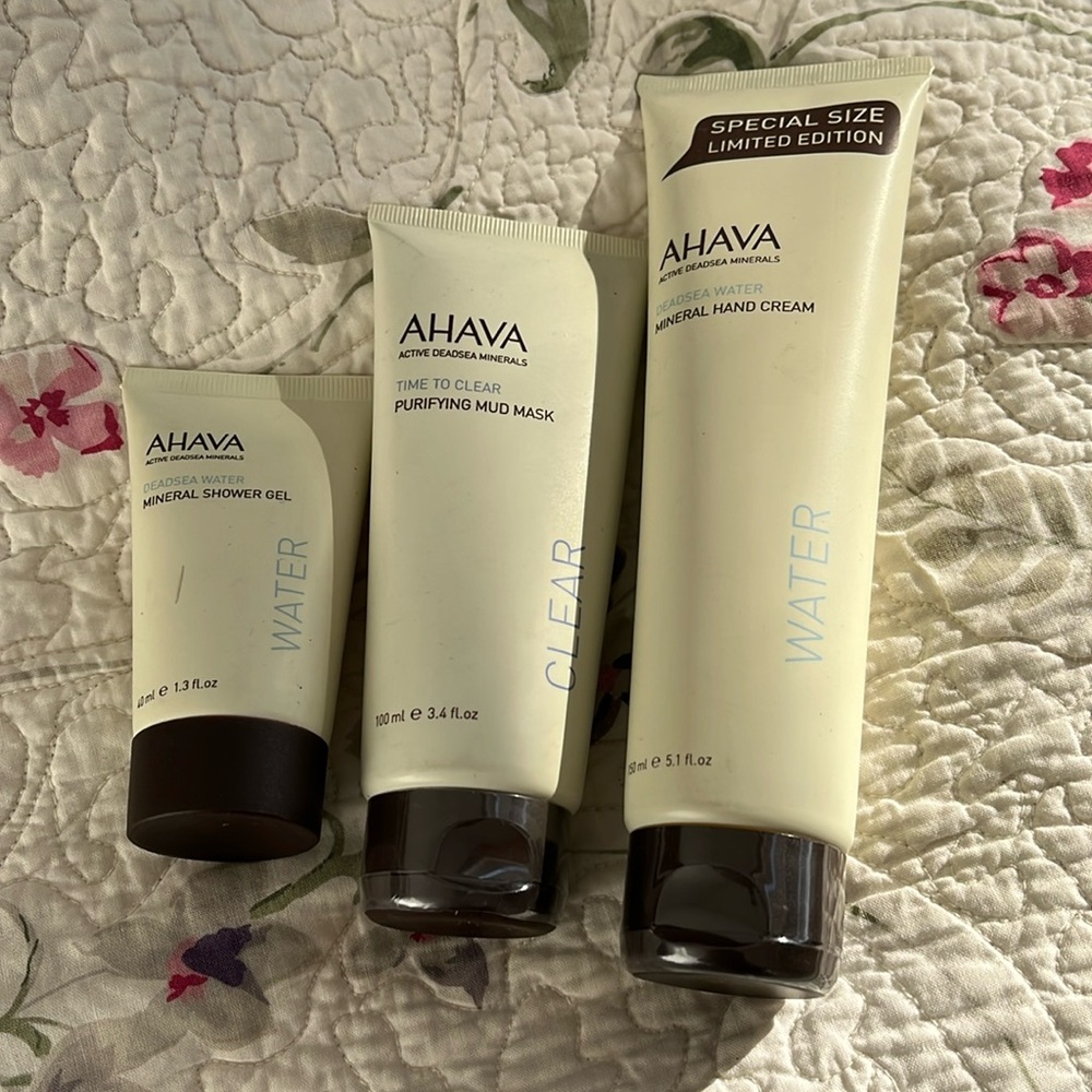 An Ahava set. Brand new. Never opened.